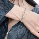 Original design niche celebrity double layered women's bracelet