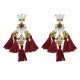 Female earrings tassel chandelier female tassel basic jewelry earrings