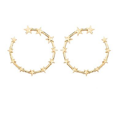 Women retro fashion jewelry earrings metal alloy