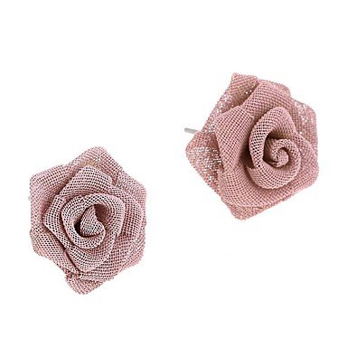 Women earrings, resin flower fashion classic jewelry sweet powder