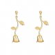 Female flower earrings earrings earrings simple and elegant jewelry